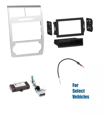 $149 • Buy Silver Car Stereo Radio Kit Wire For 2005 2006 2007 Dodge Charger/Magnum +-  Amp