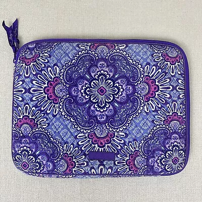 Vera Bradley Lilac Tapestry / Purple Passion Laptop Carrier Case • $9.99