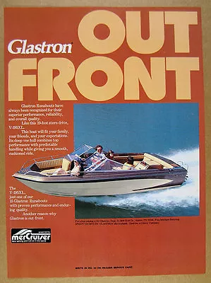 1979 Glastron V-195XL Runabout Boat Color Photo Vintage Print Ad • $8.29