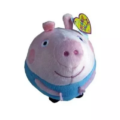 Ty Beanie Ballz 6  Plush - Peppa Pig George Plush Soft Stuffed Doll Toy • $29