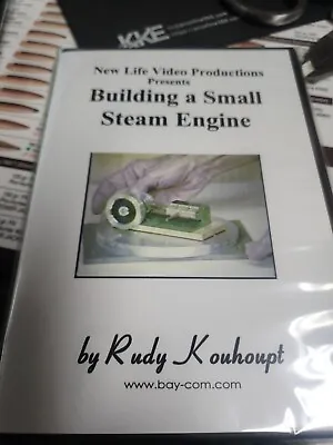 Building A Small Steam Engine DVD Rudy Kouhoupt Model Hobby Machinist Tool • $49.99