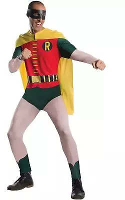 £42.23 • Buy Mens Costume Robin Fancy Dress Batman DC Comic 1966