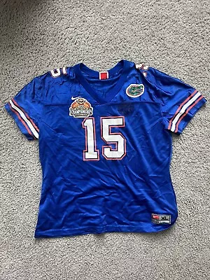 Nike Tim Tebow Florida Gators 2007 BCS National Championship #15 Jersey Youth CL • $24.99