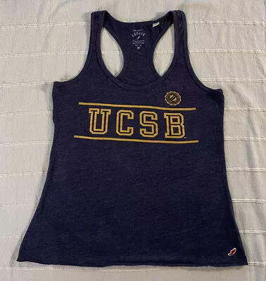 UCSB Racer Back Tank Top Women’s Size Medium Original League Outfitters Shirt • $11.19