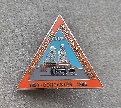   Colliery Mining Miners Strike 1984 NUM  Badge • £12