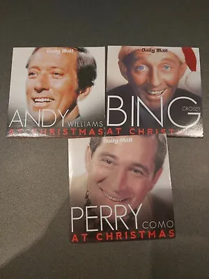 At Christmas - Various Artists Set Of 3 Daily Mail Promo CD’s • £2.49