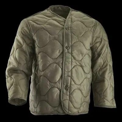 New Military Issue M-65 Field Jacket Liner Quilted Coat Liner Large Usa Made • $40