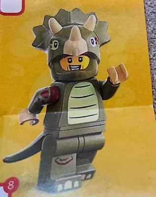 LEGO CMF Series 25 - Triceratops Costume Fan (New) • $12.33