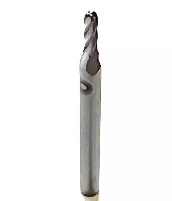 $8 • Buy 5/64  4 Flute Single Ball Nose Solid Carbide End Mill 1/4  Dia- Htc 135-4078 Usa