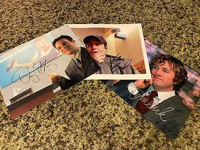 Buffy The Vampire Slayer Signed Photo Set-Trio-Adam Busch/Danny Strong/Tom Lenk • $26.95