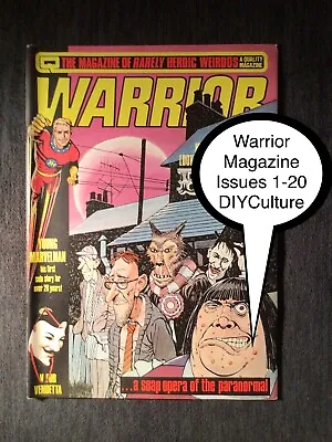 $19.99 • Buy Warrior Magazine—Quality Comics—UK—2000AD—V For Vendetta—Alan Moore