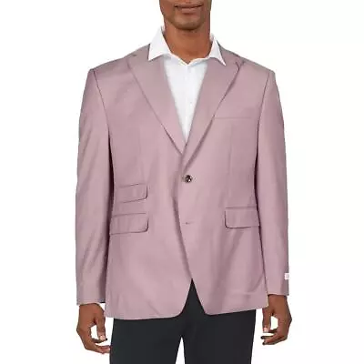 Tayion By Montee Holland Mens Agordy Two-Button Blazer Jacket BHFO 8819 • $33.99