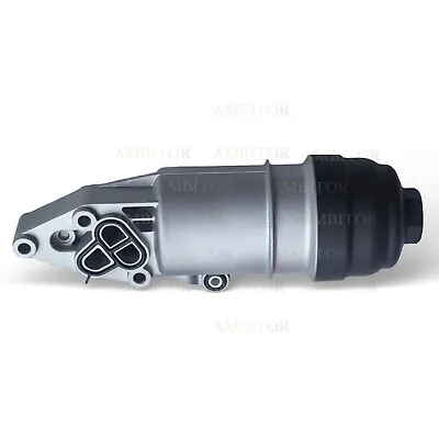 Aluminum Engine Oil Filter Housing For VW Touareg Audi A4 A5 A6 A8 Q5 06E115405C • $116.73