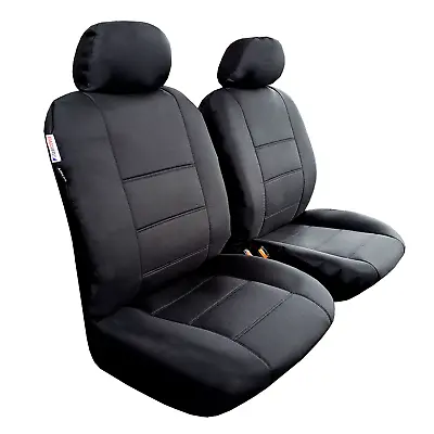 For Mazda BT-50 Bt50 Dual Cab 2005-2023 Seat Covers Waterproof Black Canvas • $74.79
