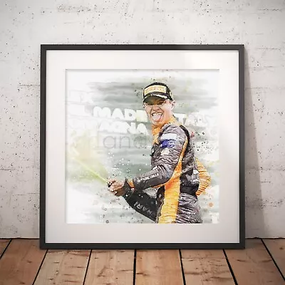 Lando Norris Podium Imola | McLaren F1 Poster | Wall Art | Formula One | Print • £9.99