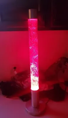 RARE Vintage GIGANTIC 20  RED GLITTER LAVA MOTION LAMP EH-168 VERY COOL!!! • $149.99