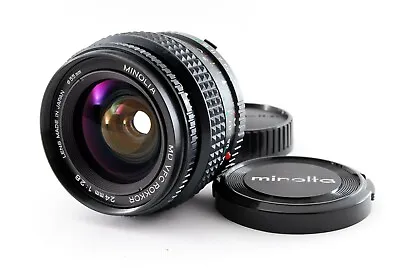 Minolta MD VFC Rokkor 24mm F/2.8 F2.8 MD Mount W/Caps [Excellent++] From Japan • $470