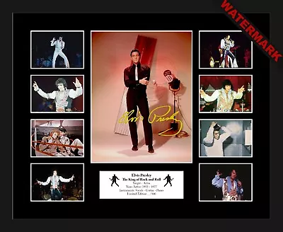 Elvis Presley Love Me Tender Limited Edition 100 Only Signed Framed Memorabilia  • $118.99