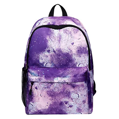 Starry Sky Series Backpack Large Capacity Galaxy Backpack Computer Bag • $23.26