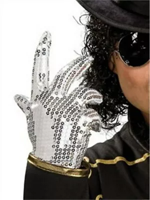 Child Michael Jackson Silver Sequined Glove • $11.47