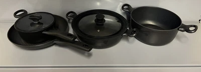 £80 • Buy Prestige X Nadiya Stackable Induction Hob Pan Set