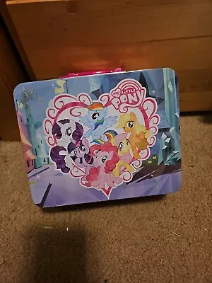 2013 My LITTLE PONY Horse Lunch Box Collectible Metal Tin Storage Container • $1.99