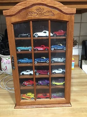 Matchbox Hot Wheels Display Cabinet Used Exc • $39.99