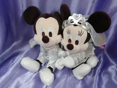 Disney Mickey Minnie Wedding Plush Toy • $63.78