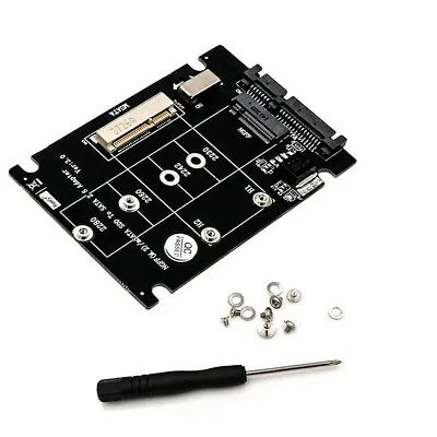 Mini PCI-E B M-KEY M.2 NGFF & 2.5  MSATA SSD To SATA III 3.0 Converter Adapter • $13.90