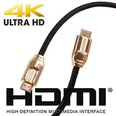 £8.35 • Buy 0.5M HDMI CABLE 4K/3D FAST Ethernet Internet Short Small 1080p Camera PC Laptop