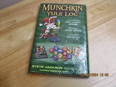 NEW-Steve Jackson Games Munchkin Yule Log Christmas Decoration Game-R21-A904 • $8