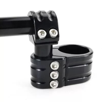 $91.17 • Buy Handlebar Adjustable 50mm Clip-On MultiClip Fork Aftermarket Fit For Triumph