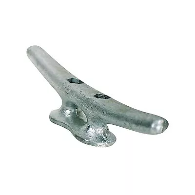 Marine Boat Galvanized Cast Iron Rope Cleat Dock Heavy Duty 6 Inch 15cm  SL52141 • $4.41