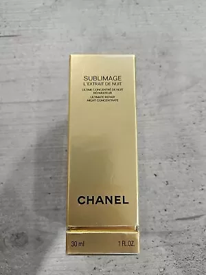 Chanel Sublimage L'Extrait De Nuit Ultimate Repair Night Concentrate 30ml New. • £349.99