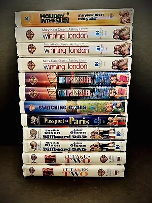 Mary-Kate And Ashley Vhs Tapes. With 3 Inserts. Some Duplicates. • $72.23