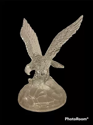 Vintage 24% Lead Crystal 8” Bald Eagle By Cristal D'Arques-Durand France • $25