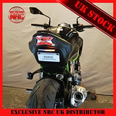 KAWASAKI Z900 Tail Tidy NRC Fender Eliminator LED Indicators & Plate 2020-ON • £179.98