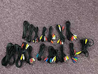 Lot Of 18 Different Audio Video Other Cord Cables • $16.99