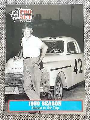 1950 SEASON / ALMOST TO THE TOP / LEE PETTY 1991 Pro Set Nascar Auto Racing #5 • $1.69