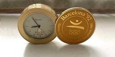 SEIKO Pocket Watch 1992 Barcelona Olympic Limited New • $152