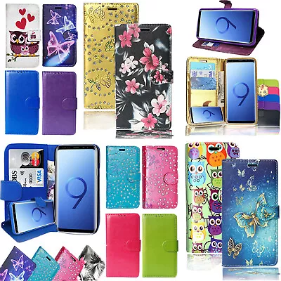 Magnetic Leather Flip Wallet Phone Case Cover For Samsung Galaxy J530 (J5 2017) • £3.35