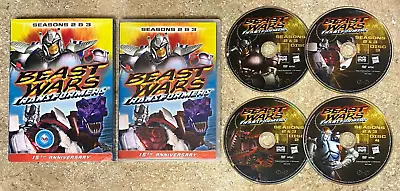 Transformers Beast Wars: Seasons 2 & 3 (4-DVD Set) Slip Cover • $24.99