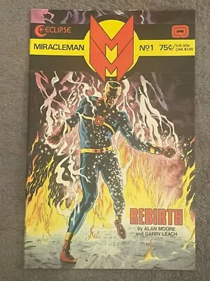 Miracleman #1 (RAW 9.8 Eclipse Comics 1985) Key: 1st Issue. Alan Moore. • $100