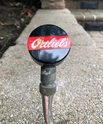 Vintage Ortlieb's Beer Knob Tap Handle W/ Hardware • $32.90