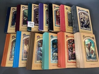 A Series A Unfortunate Events Complete Series Books 1-14 Hardcover And Mixed Lot • $40