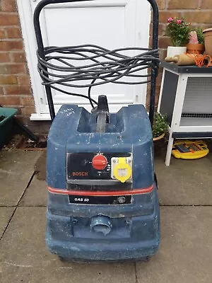 Bosch Gas25 110v Commercial Wet & Dry Vacuum Used Good • £120