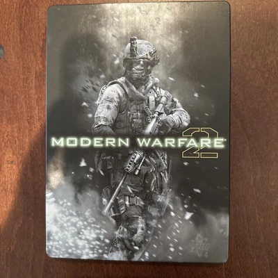 $14.98 • Buy Call Of Duty Modern Warfare 2 Hardened Edition Xbox 360 Steelbook Case, Manual