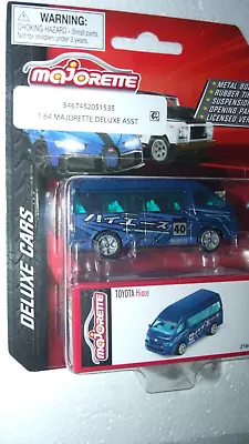 Majorette 2024 Deluxe Cars Toyota Hiace W/rr VHTF • $4.99