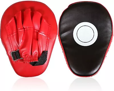 Boxing Pads Curved Focus Punching Mitts Training Hand Target Pads Gloves Trainin • $42.46
