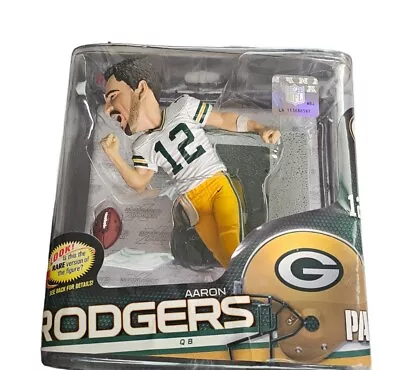 McFarlane Toys Action Figure Aaron Rodgers NFL GreenBay Packers 2207 Of 3000 • $19.49